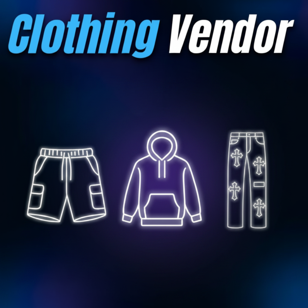 Clothing Vendor Neon Tweaked